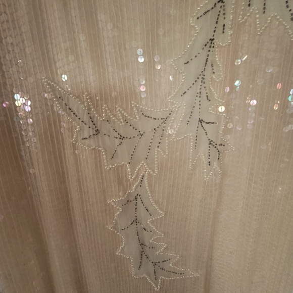 A Jean for Joseph Le Bon vintage pure silk 100% beaded and sequins dress. - Picture 2 of 5